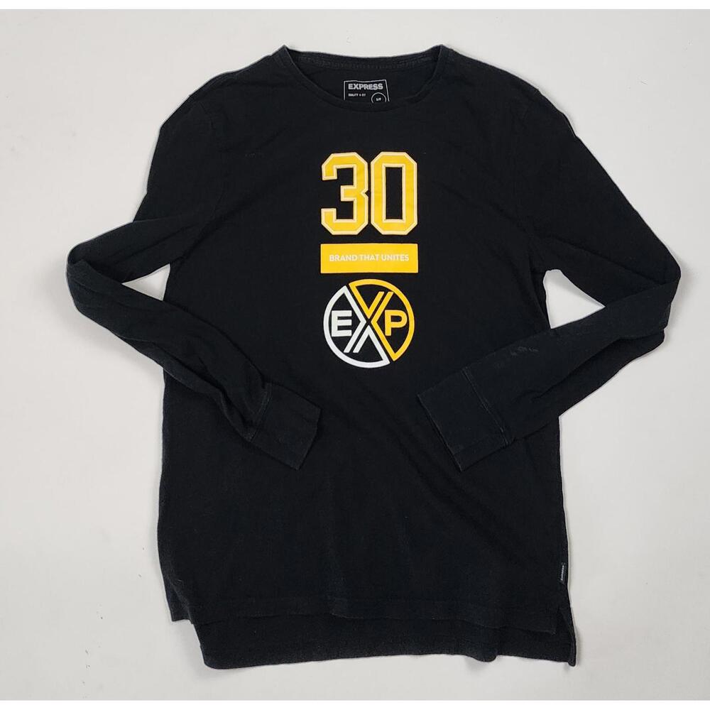 Express Long Sleeve Graphic Tee - New York 30 mens small